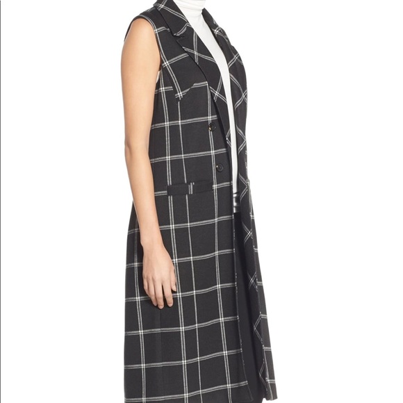 Halogen Double Breasted Long Vest (Petite) - Picture 6 of 8